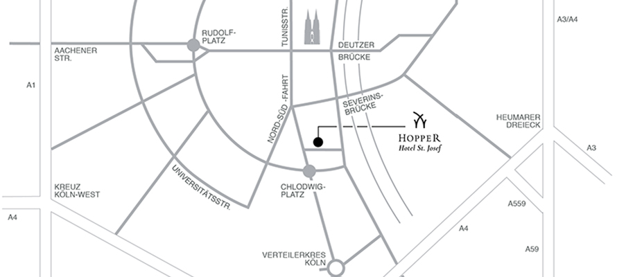 Lageplan St Josef
